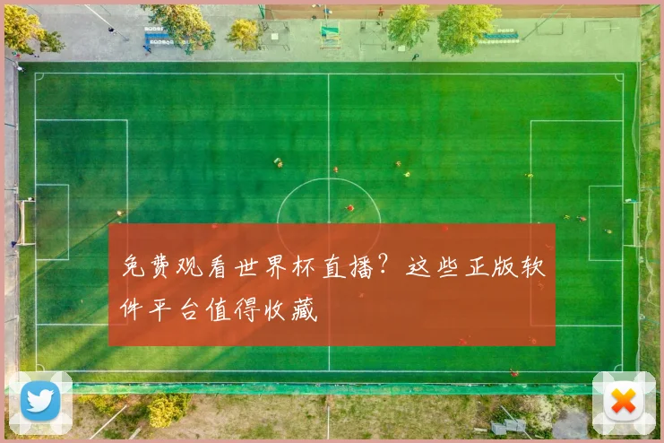 免费观看世界杯直播？这些正版软件平台值得收藏